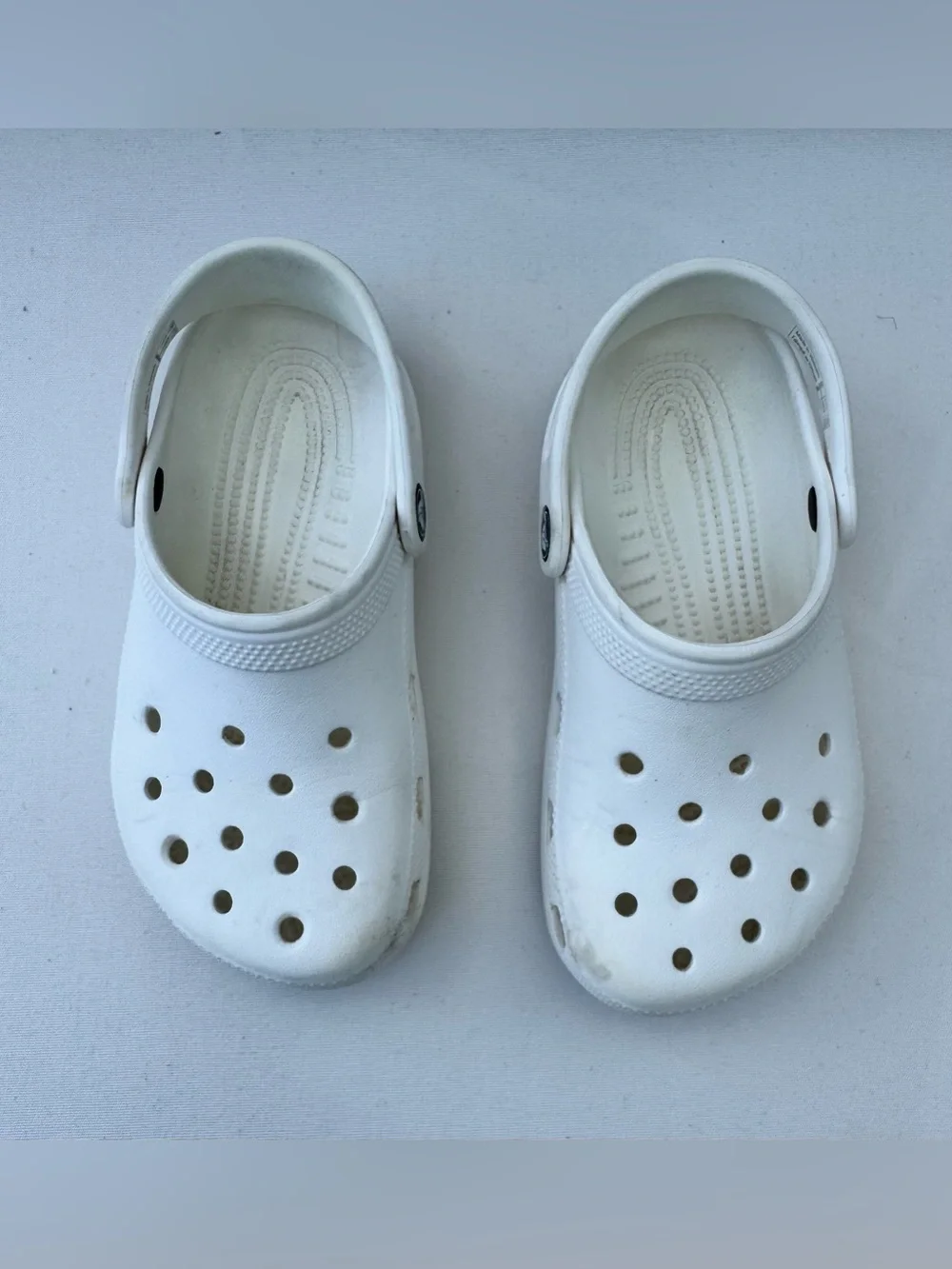 CROCS Kids Classic Clog in White